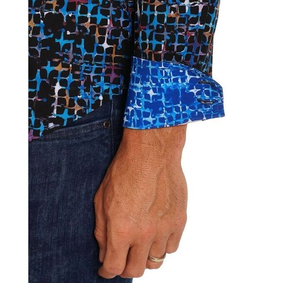 Robert Graham Arkenstone Sports Button Up Shirt Water Friendly $178 S - Picture 12 of 12
